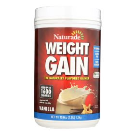 Naturade Weight Gain Vanilla - 40 Oz