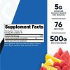 Nutricost Creatine Monohydrate Powder (500 Grams) (Fruit Punch) Supplement