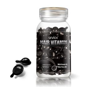 Hair care capsules (Color: black)