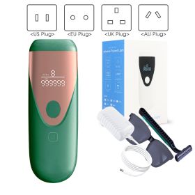 Bikinis IPL Hair Removal LCD Display Perm (Option: Green-With box-UK)