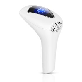 Portable Ipl Photon Hair Removal Instrument Women's Handheld (Option: White-American Standard)