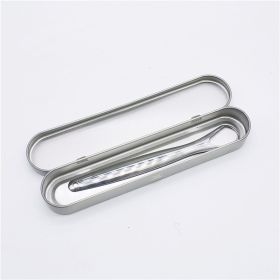 Stainless Steel Tongue Scraper Oral Care Tools (Option: Tongue Scraper Iron Box)