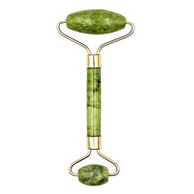 Natural Jade Face Massager Gua Sha Stone Face Guasha Masaje Facial Board Acupoint Eye Care SPA Massager Tool massage visage (Color: Gua Sha roller A)