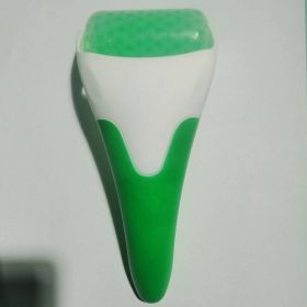 Ice Roller Smooth Skin Wheel Face Cosmetic Roller (Option: Two Tone Green Handle Lvzhu-One)