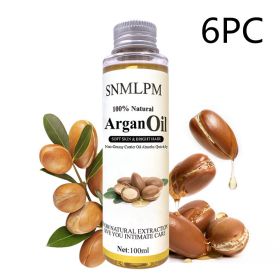 Natural Argan Hair Oil 100m Deep Moisturizing High Quality Factory Wholesale (Option: 100ml-6PCS)